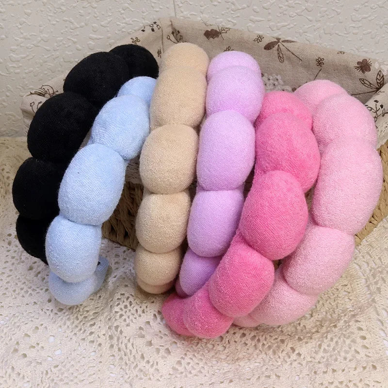 Fashion Sponge Spa Headband for Face Washing & Skincare