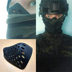 Anime Mask  Black Mini Mask Cosplay Props Spider Faceshell Silica Black/Red HalloweenHalf Face Shell Nose And Mouth Mas Cover