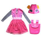 Kids Dog Patrol Cosplay Costume Set – Cartoon Uniform Outfit