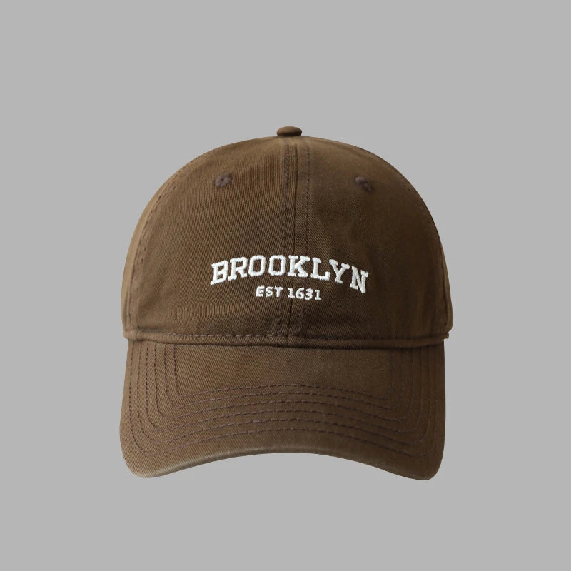 JK Korean Embroidery Baseball Cap for Casual Outdoor Streetwear