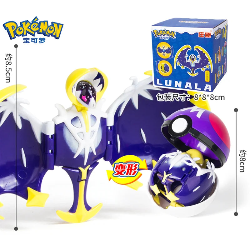 Pokemon Figures Toys Pocket Monsters Ball Model Pikachu Gengar Pokeball Dragonite Snorlax Pokeball Action Figures Toy