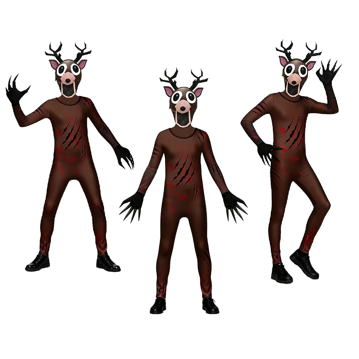 Kids Deer Owl Cosplay Costume Jumpsuit – Animal Outfit