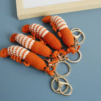 Ocean Animal Crochet Keychain Tropical Fish Bag Charm