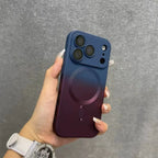 Silicone Soft Phone Case Slim Protective For Apple iPhone 18 17 Air 16 Pro Max 15 14 Plus 13 12 11 for Magnetic Gradient Cover