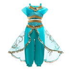 Kids Princess Costume Dress for Girls Cosplay Parties