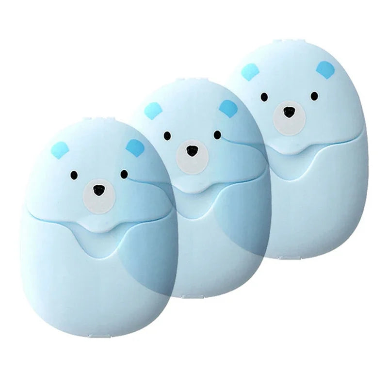 50/150Pcs Travel Soap Sheets Portable Soap Paper Bath Hand Outdoor Travel Cleaning Soap Sheet Fragrance Foam Suitable Camping