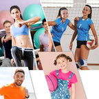 4PCS Thin Elastic Non-Slip Sports Headbands for Men & Women