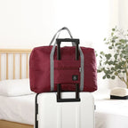 Portable Foldable Travel Duffle Bag Large Capacity Lightweight Carry-On Gym Bag