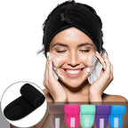 Adjustable Soft Toweling Spa Makeup Headband for Women