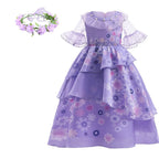 Kids Princess Costume Dress for Girls Cosplay Parties