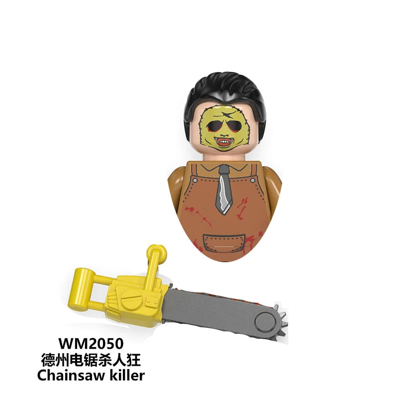 Halloween New Bricks Building Blocks Terrifier Death Megan Mini Figures Minifigures Toys Bricks Gifts For Children Adults