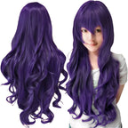 Synthetic Hair Pure White Lolita Long Cosplay Wig Curly Griffith Anime Wigs Halloween Inuyasha Costume Wig for Girl
