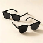 2PCS Y2K Retro UV400 Fashion Sunglasses for Women & Men