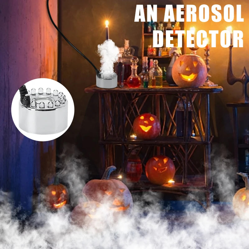 Party Mist Maker Water Pond Fountain Fogger 12 LED Color Aquarium Fog Maker Halloween Easter Party Festival Decoration
