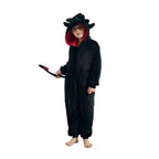 Cartoon Kigurumi For Children Kids' Animal Onesie Pyjamas Dog Wolf Dragon Dinosaur Halloween Carnival One-piece Costume Homewear