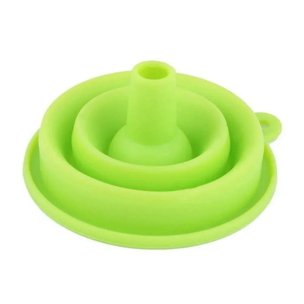 Mini Silicone Collapsible Funnel for Kitchen Bottle Filling Tool
