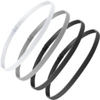 4PCS Thin Elastic Non-Slip Sports Headbands for Men & Women
