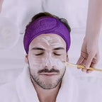 Adjustable Soft Toweling Spa Makeup Headband for Women