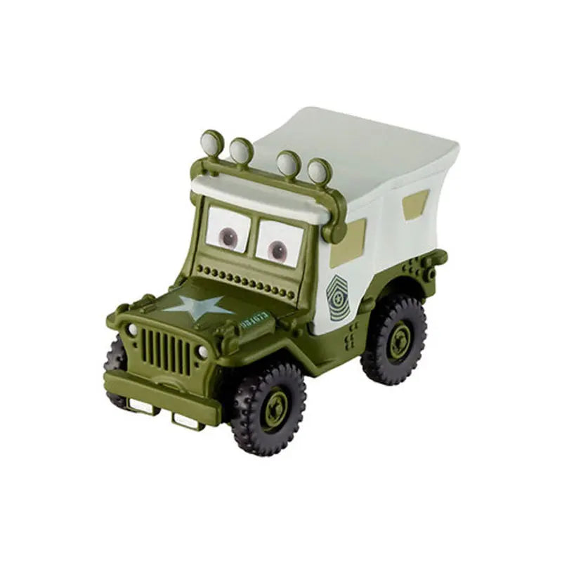 Pixar Cars Scarcity Version Lightning McQueen Curz Ramirez Tex Dinoco Sarge Metal Diecast Vehicle Model Toys Kid Boy Gift