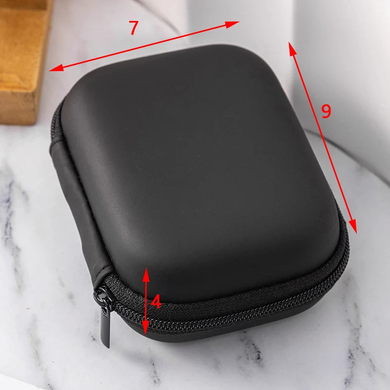 Portable Mini Hard Shell Electronics Organizer Case