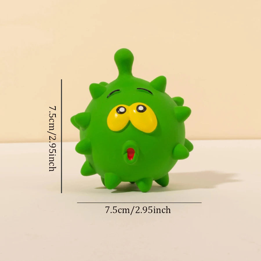 Squeaky Dog Chew Toy for Interactive Teeth Cleaning and Play