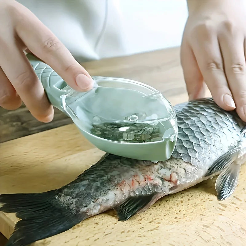 Plastic Fish Scale Removal Tool for Easy Fish Cleaning and Preparation
