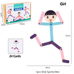 Montessori DIY Puzzle Board Educational Learning Toy for Kids