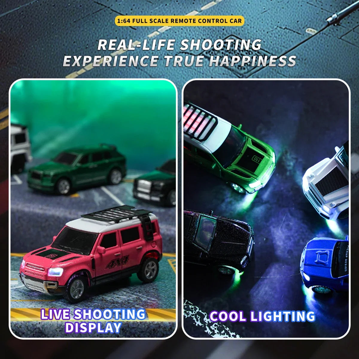 Mini 1:64 Alloy Remote Control Car