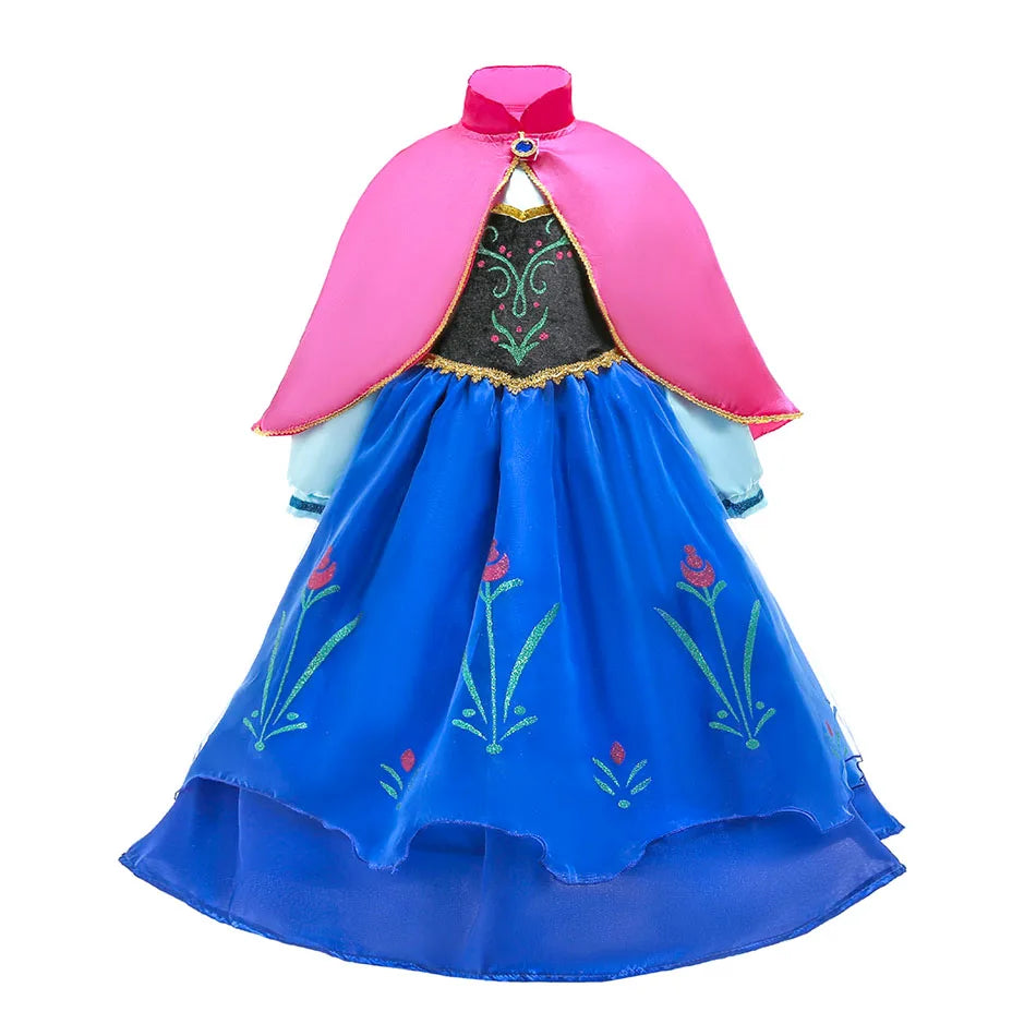 Girls Princess Costume Dress – Cinderella, Snow White & Rapunzel Outfit