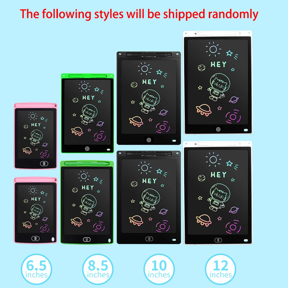 Multi-Size LCD Writing Tablet for Kids