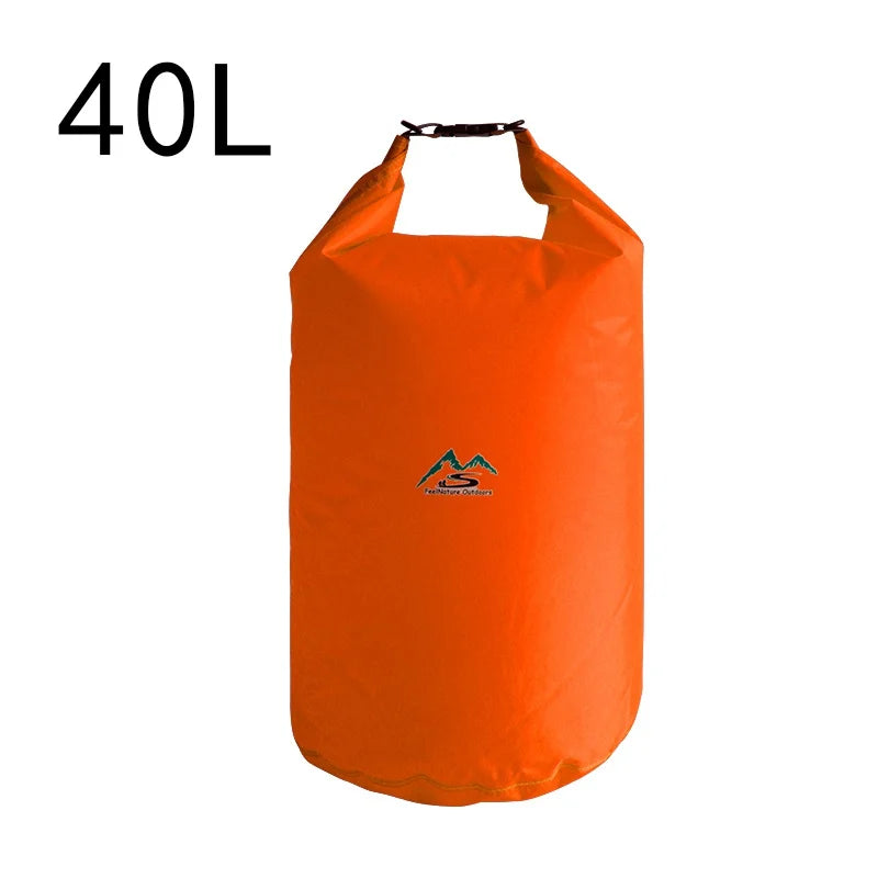 Waterproof Dry Bag Large Capacity Roll Top Storage for Camping Hiking & Water Sports