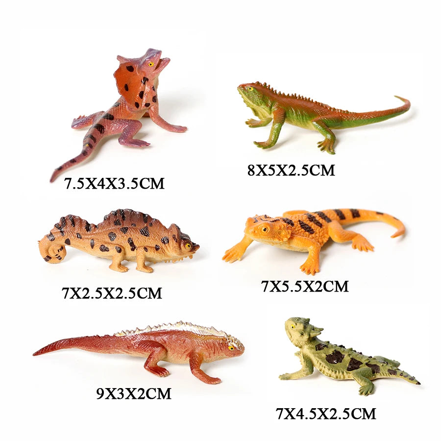 Mini Farm & Wildlife Animal Figurine Set