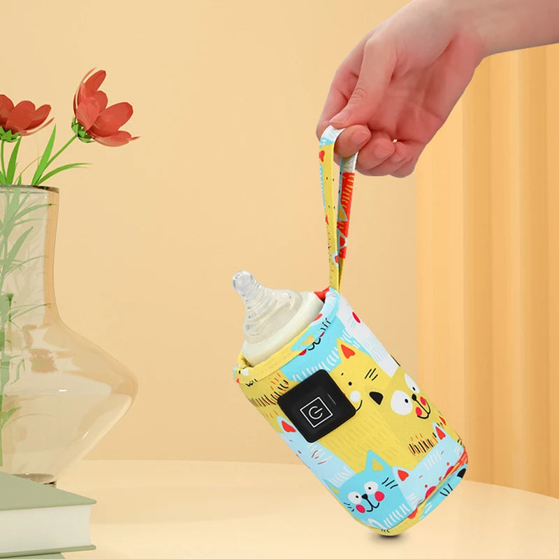 Portable USB Baby Bottle Warmer for Travel & Stroller