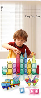 Magnetic Tiles STEM Building Blocks Educational Toy for Kids