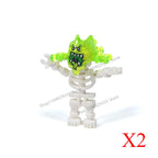 Halloween Scene Building Blocks Skeletons Ghosts Army King Assembled Charactesrs Figures DIY Accessories Bricks Toys Kids Gifts