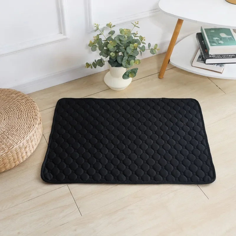 Winter Waterproof Dog Pee Pad Reusable Washable Dog Urine Mat Car Seat Floor Pet Cat Bed Furniture 60x90 Size Tapetes Para Carro