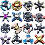 Anime Metal Fidget Spinner Zinc Alloy Silent Stress Relief Toy