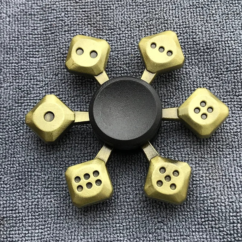 Bronze Metal Alloy R188 Silent Fidget Spinner