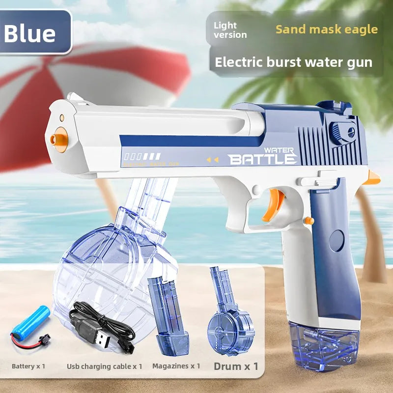 Electric Automatic Rechargeable Water Gun for Kids Outdoor Play