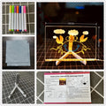 LED Drawing Board for Kids – Light Up Erasable Memo Board