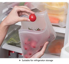 Reusable Silicone Food Storage Bags – Leakproof Freezer Storage Set