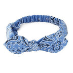Boho Cross Knot Elastic Headband for Women