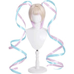 Game NEEDY GIRL OVERDOSE KAngel Cosplay Costume Full Set of Clothing Sailor Suit Jk Uniform Laser Color Skirts Ribbon Wig †