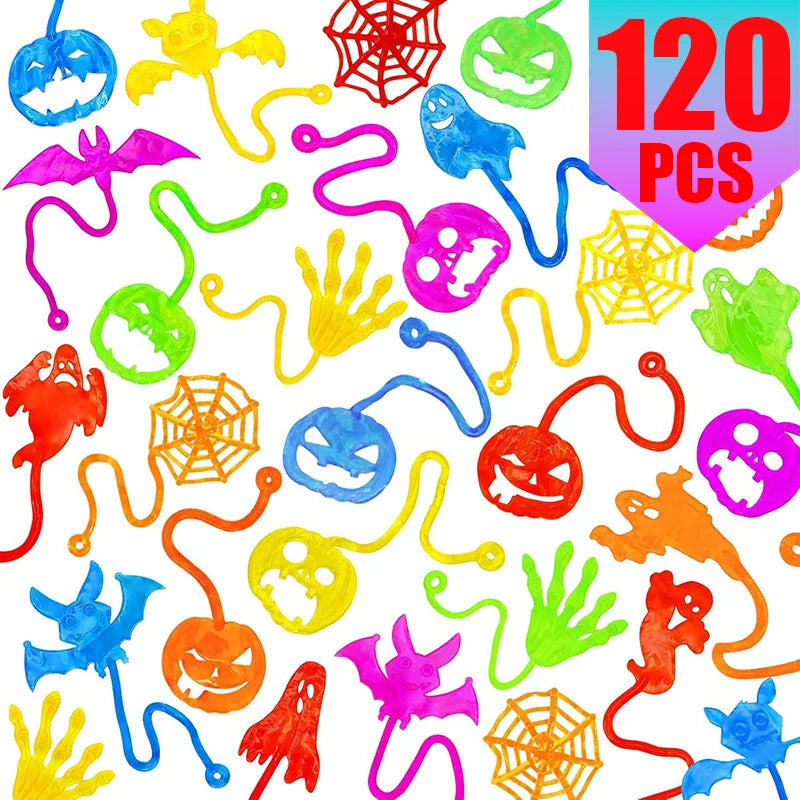 Stretching Sticky Spider Sticky s Party Favor for Kids TRP Material, Prizes for Classroom Halloween Party Decoration