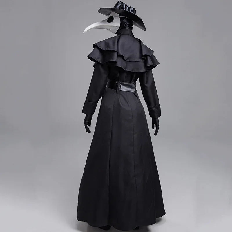 Plague Doctor Costume – Medieval Hooded Robe Cosplay Set