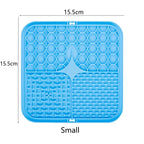 Pet Dog Cat Licking Pad Licking Pad Anti Choking Slow Food Utensils Slow Food Bowl Licking Plate Pet Cat Yogurt Meal Mat