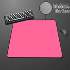Black Speed Mouse Pad Pure Color High Elastic Non-slip Bottom Gaming Mouse Mat Premium E-Sports Mousepad Ultrafine Surfa Deskmat