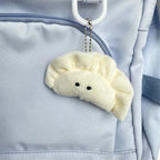 Soft Plush Dumpling Keychain Cute Food Bag Charm