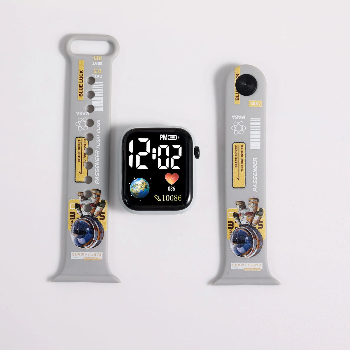 Bandai Dragon Ball Z Fashion Cartoon Action Printing Anime LED Type Watches Kids Watch Birthday Gifts Toys