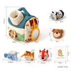 Montessori Cloth Tissue Box Sensory Activity Toy for Babies
